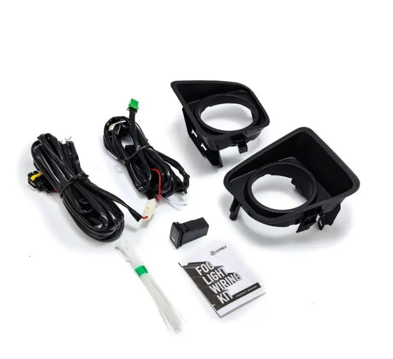 AlphaRex 14-21 Toyota Tundra Bezel & Wiring Kit (Does Not Include Fog Lights) Free Delivery