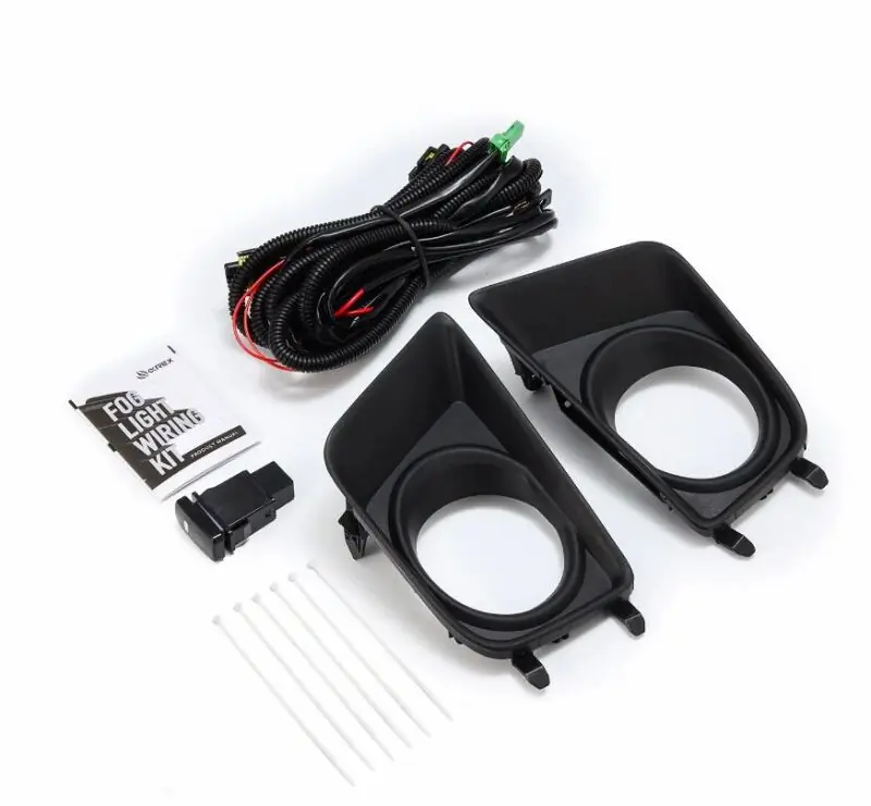 Special Offer AlphaRex 12-15 Toyota Tacoma Bezel & Wiring Kit (Does Not Include Fog Lights)