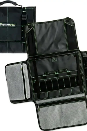 Rhino USA Camp Kitchen Organizer Bag (Black) Genuine
