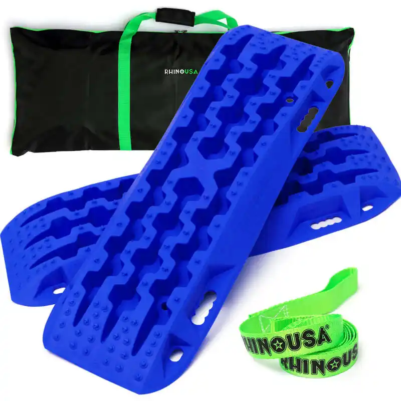 Rhino USA Recovery Traction Boards - Blue (Pair) Fan Favorite