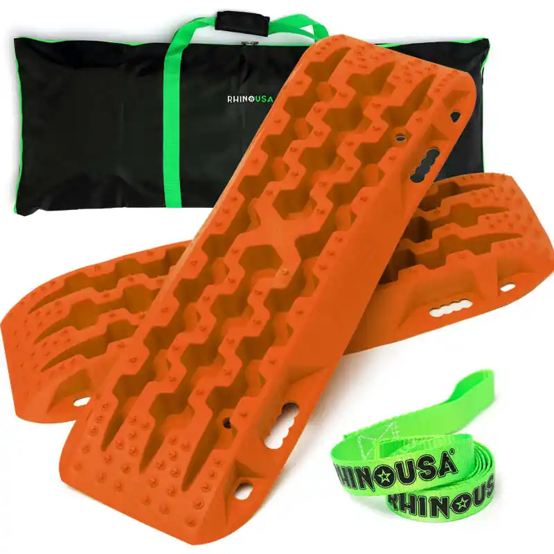 Sale Rhino USA Recovery Traction Boards - Orange (Pair)