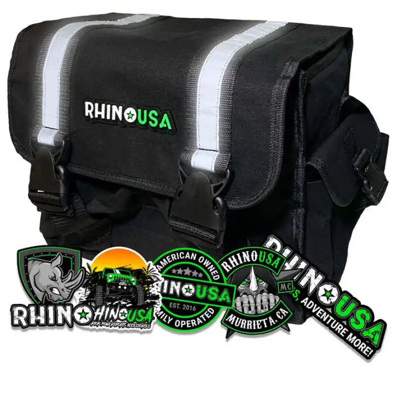 Rhino USA Ultimate Recovery Gear Storage Bag (Black) Brand New