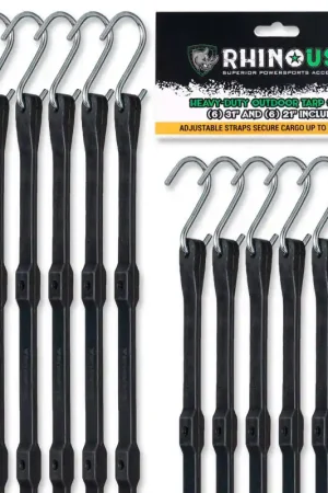 Rhino USA Heavy Duty Bungee - Set Of 12 In Demand