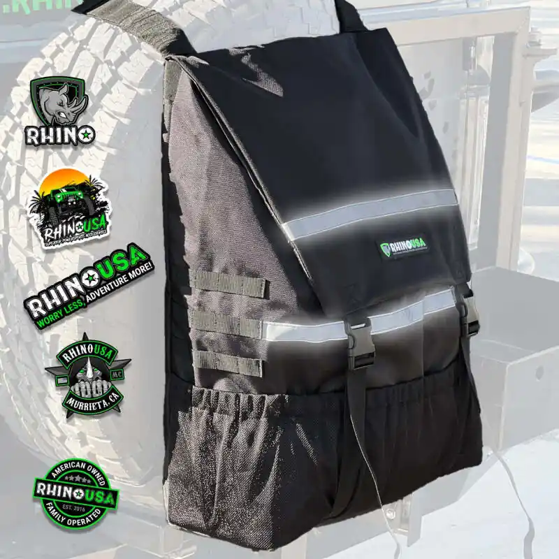 Deal Rhino USA Spare Tire Trash Bag - Black