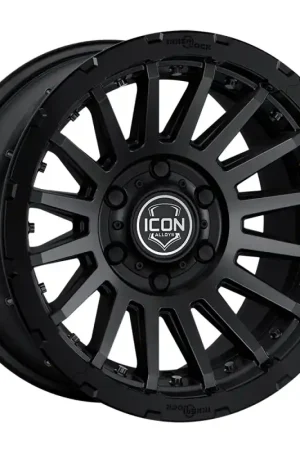 ICON Alloy Recon Pro - 18X9 / 6X5.5 / 40MM / 6.6in. BS - Satin Black Affordable