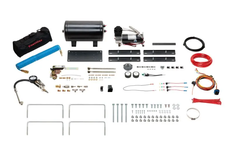 Don’t Miss Out Firestone Air-Rite Air Command Self Leveling Single Path Kit w/ Onboard Auxiliary Air (WR17602950)
