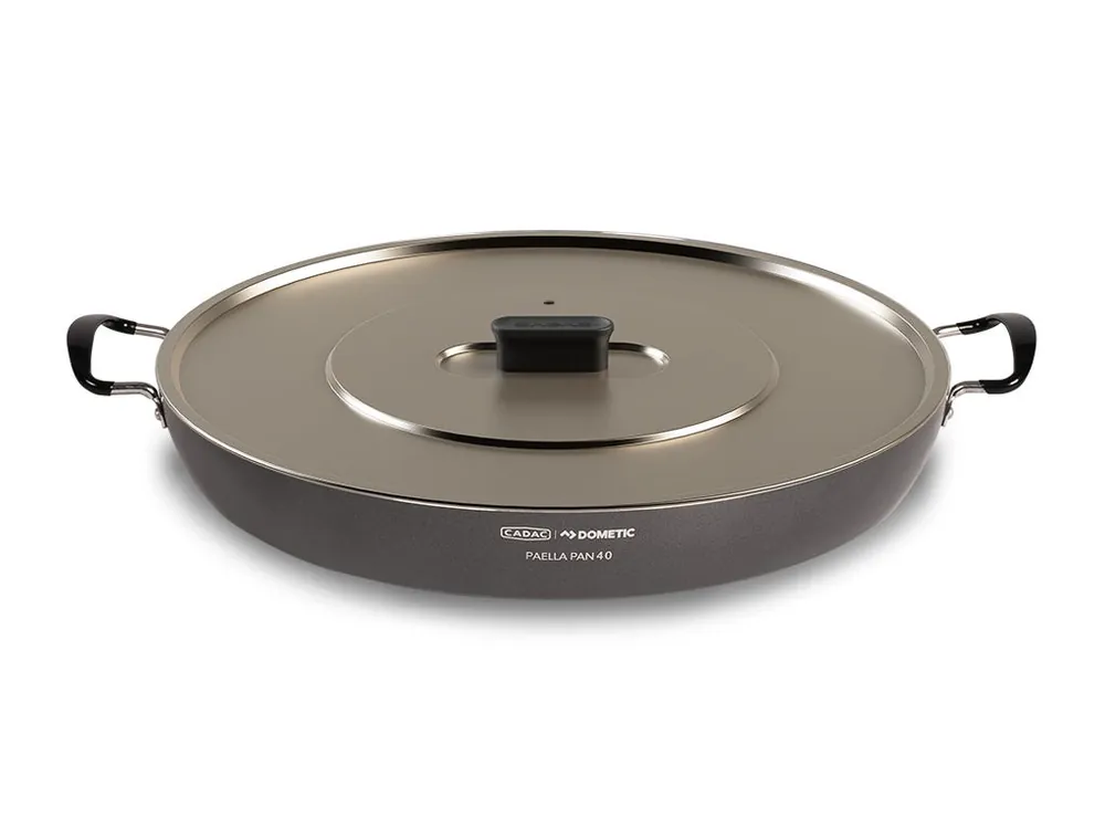 Paella Pan 40 w/Lid / Camp Cooking Pan Bargain
