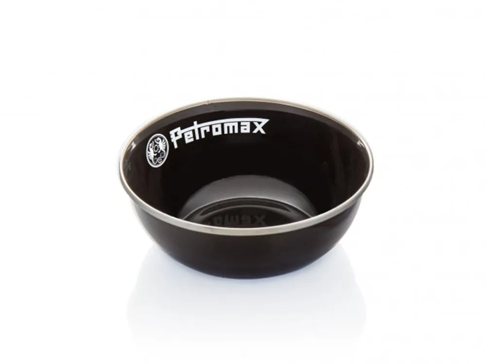 Top Rated Enamel Bowls / 2 Piece / Black