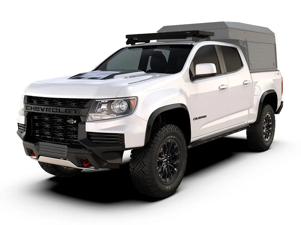 Chevrolet Colorado /GMC Canyon ZR2 2nd Gen (2015-2022) Cab Over Camper Slimline II Roof Rack Kit Shop Now