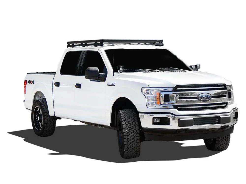 One Day Deal Ford F-150 Crew Cab (2009-Current) Slimline II Roof Rack Kit / Low Profile