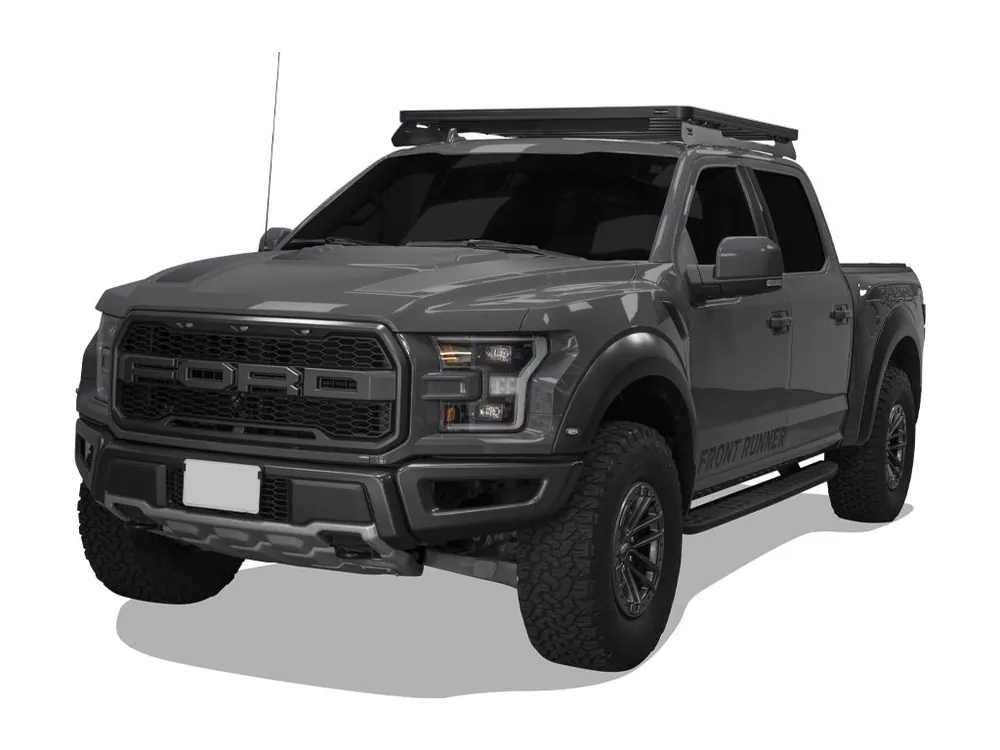 While Supplies Last Ford F-150 Crew Cab (2009-Current) Slimline II Roof Rack Kit