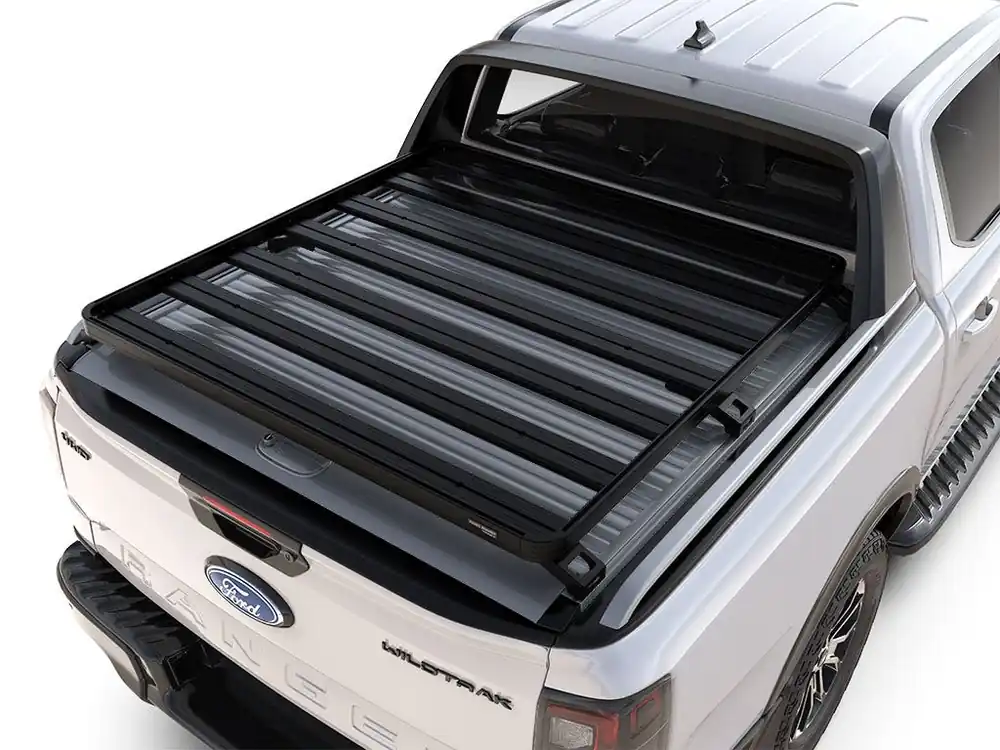 Buy Today Ford Ranger T6.2 Wildtrak Double Cab w/OEM Roll Top (2022-Current) Slimline II Load Bed Rack Kit