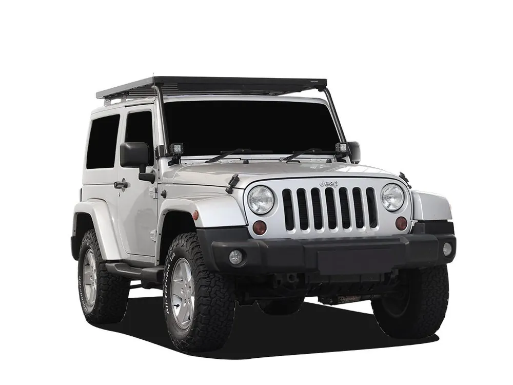 Editor’s Pick Jeep Wrangler JK 2 Door (2007-2018) Extreme Slimline II Roof Rack Kit