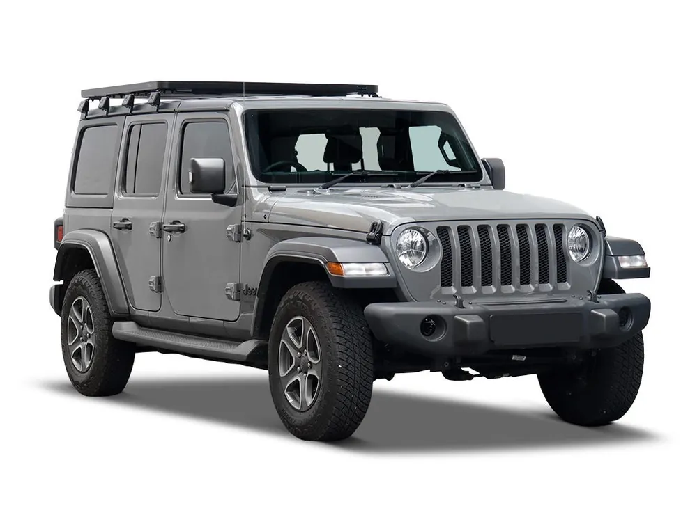 Exclusive Jeep Wrangler JL 4 Door (2018-Current) Slimline II 1/2 Roof Rack Kit
