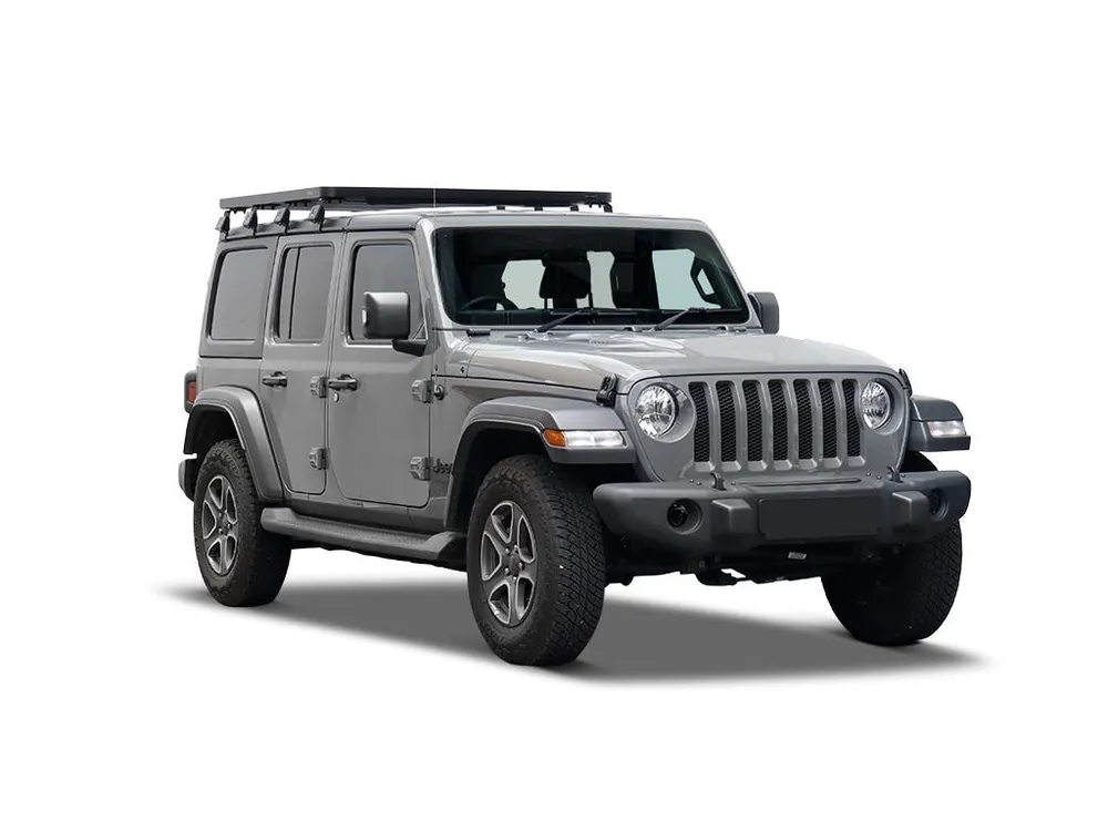 Jeep Wrangler JL 4 Door (2018-Current) Slimline II 1/2 Roof Rack Kit / Tall Secure Checkout