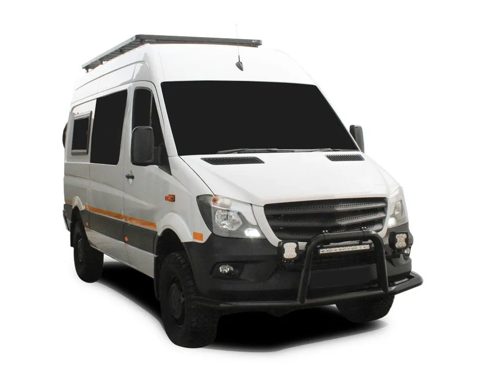 Mercedes-Benz Sprinter 144/170" / L2/L3 / MWB/LWB Wheelbase w/o OEM Tracks (2006-Current) Slimline II Roof Rack Kit" While Supplies Last