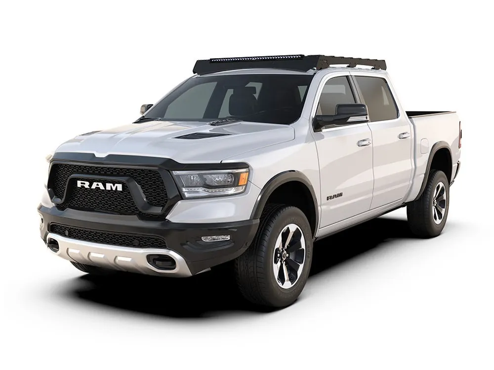 RAM 1500 5th Gen Crew Cab (2019-Current) Slimsport Roof Rack Kit / Lightbar Ready One Day Deal
