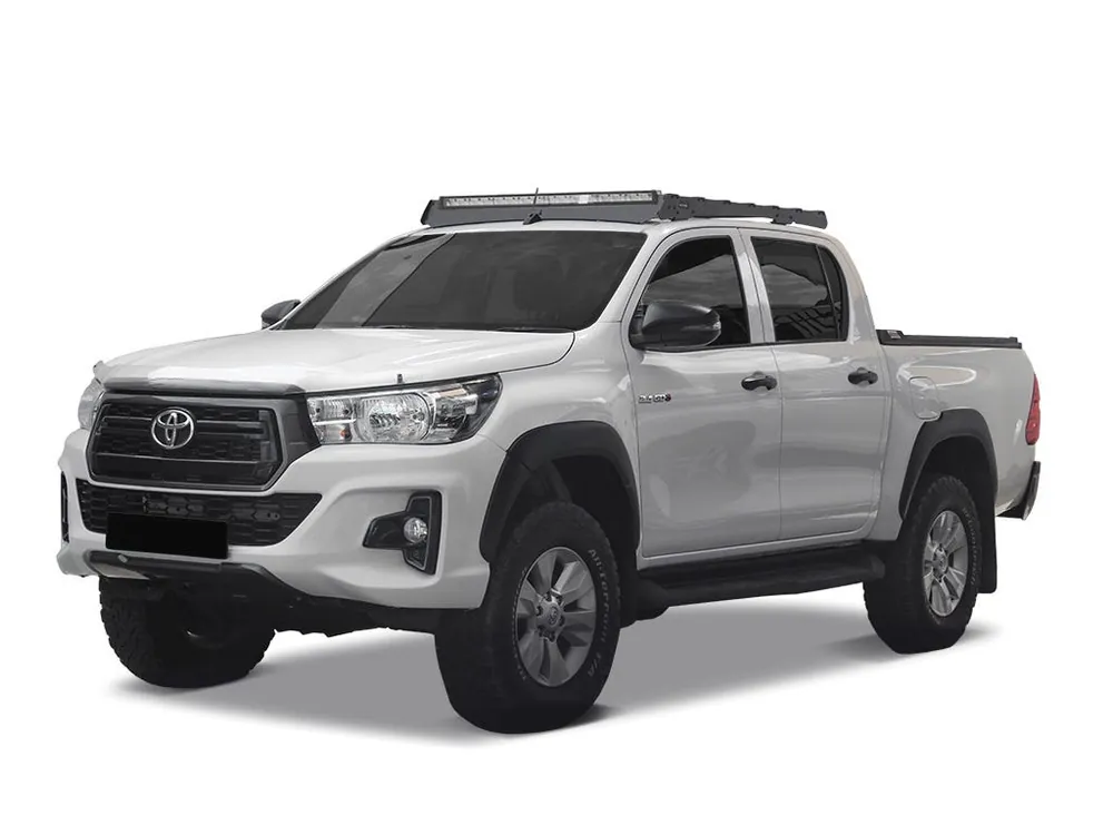 Editor’s Pick Toyota Hilux DC (2015-2021) Slimsport Roof Rack Kit / Lightbar ready