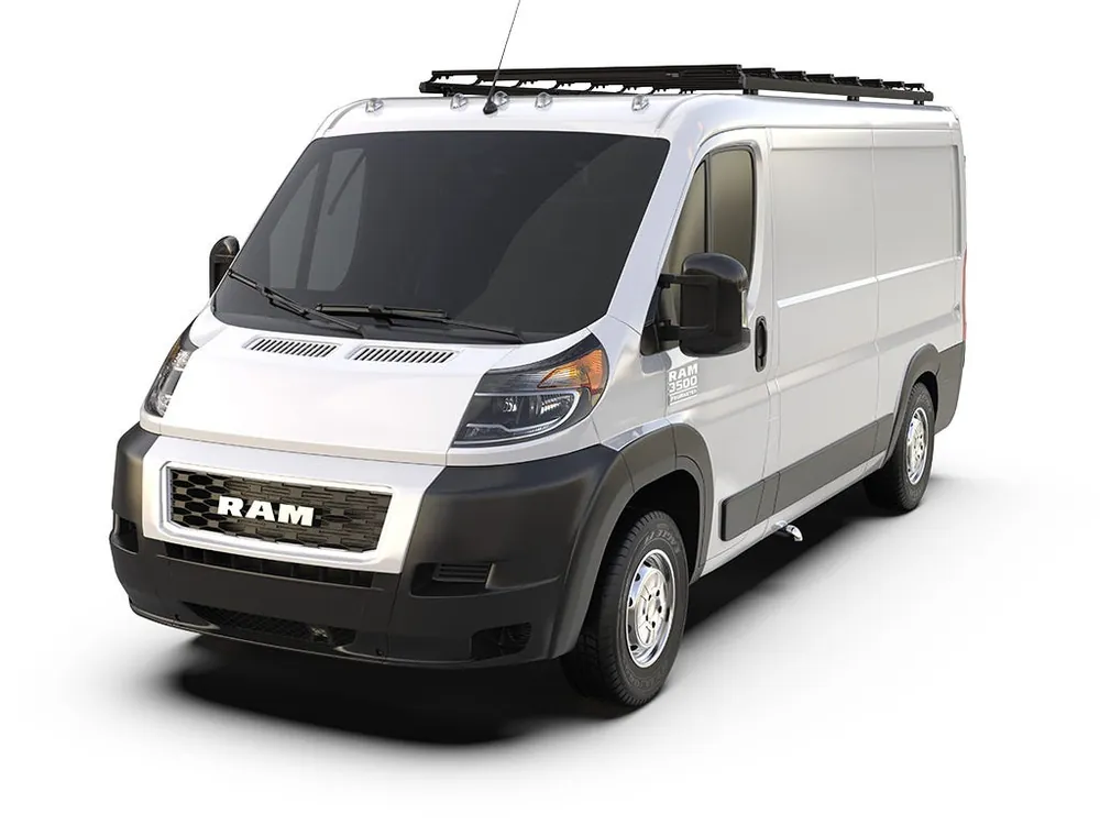 RAM Pro Master 3500 (136” WB/Low Roof) (2014-Current) Slimpro Van Rack Kit Luxury