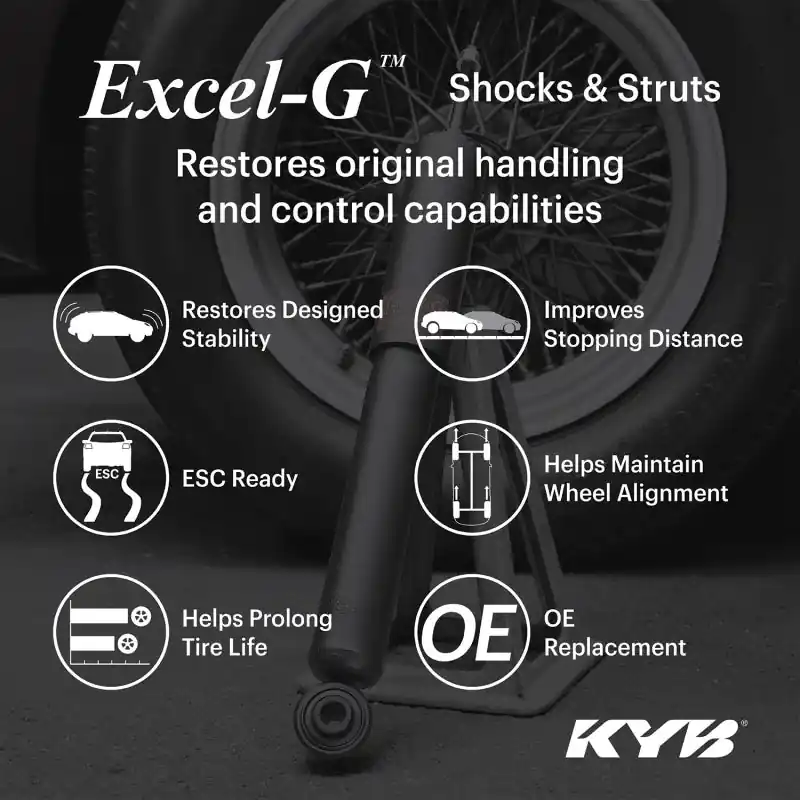 Editor’s Pick KYB 19-25 RAM 1500 (New Body Style) (w/o Heavy Duty Susp.) (Ex. Rebel & TRX) Excel-G Front Gas Strut