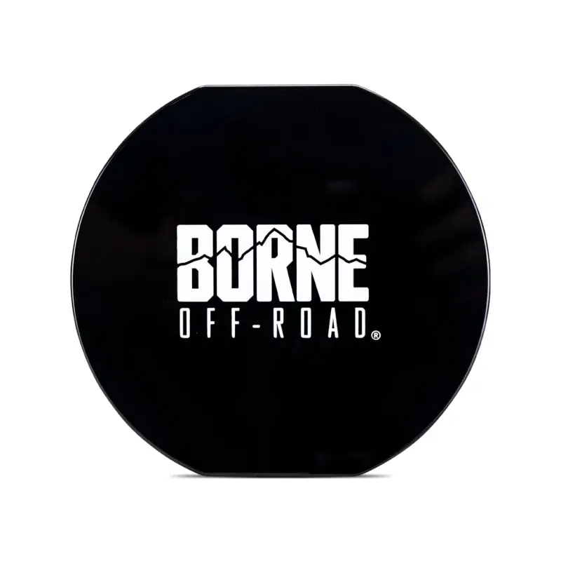 Bargain Borne Off-Road 7in Round Light Cover Black