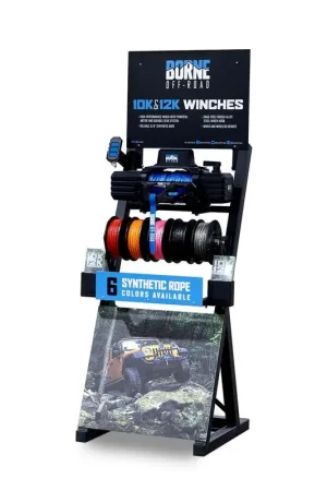 Popular Borne Off-Road 10K/12K Winch POP Display