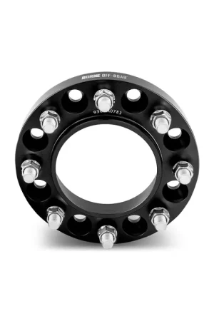 Warranty Included Borne Off-Road Wheel Spacers - 8X170 - 125 - 25mm - M14 - Black