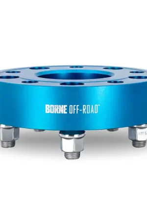 Reduced Price Borne Off-Road Wheel Spacers - 5x127 - 71.6 - 30mm - M14 - Blue