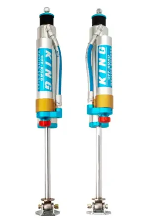 King Shocks 84-00 Jeep Cherokee xJ Front 2.5 Dia Piggy Hose Res Shock for 5-6in Lift w/Adj (Pair) Time-Limited