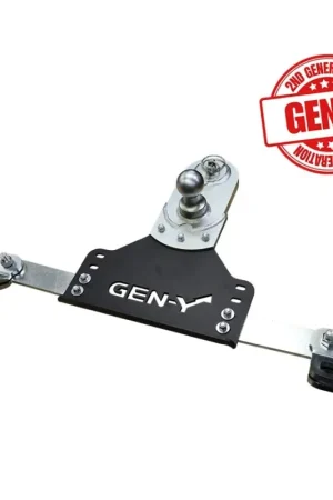 Gen-Y 18-19 GM Short/Long Bed GoosePuck II 5in Offset Ball Puck Mount 25K TW w/Safety Chain Anchors Don’t Miss Out