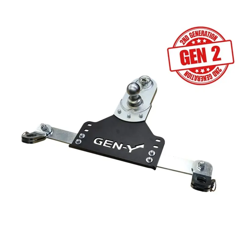 Gen-Y 18-19 GM Short/Long Bed GoosePuck II 5in Offset Ball Puck Mount 25K TW w/Safety Chain Anchors Don’t Miss Out