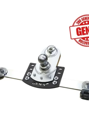 Certified Gen-Y 20-24 GM Short/Long Bed GoosePuck II 5in Offset Ball Puck Mount 25K TW w/Safety Chain Anchors