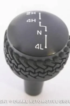 DV8 Offroad 2007-2018 Jeep JK 4WD Shift Knob Black Finish New Arrival