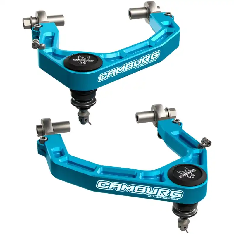 Professional Grade Camburg 2024+ Ford Ranger Raptor KINETIK Series Billet X-Joint XL Upper Control Arms - King Blue