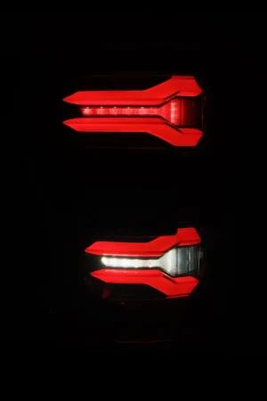 AlphaRex 21-23 Ford F-150 LUXX LED Taillights - Alpha-Black w/ BLIS Must Have