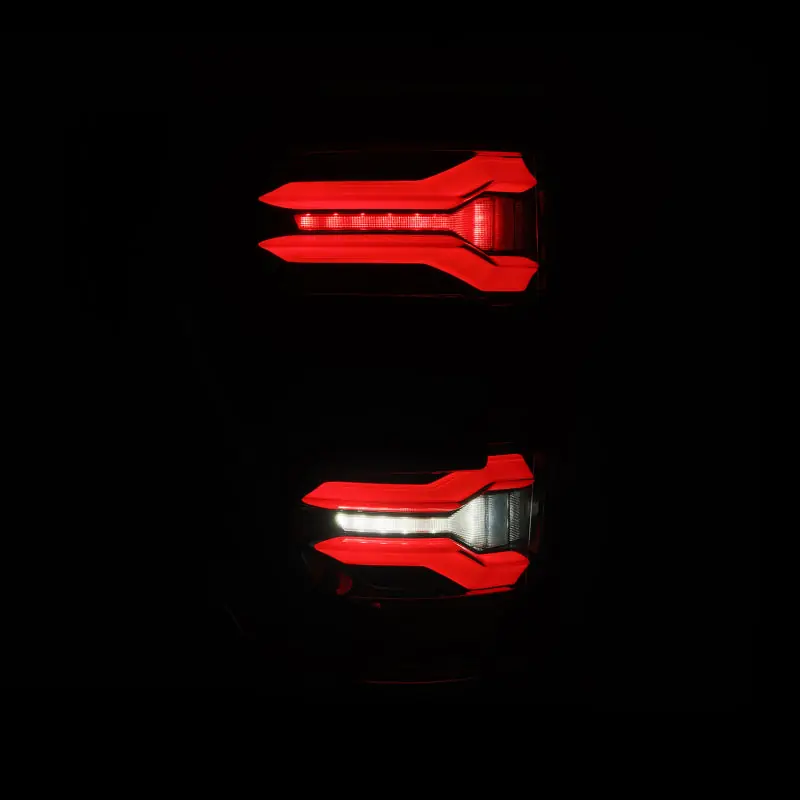 AlphaRex 21-23 Ford F-150 LUXX LED Taillights - Alpha-Black w/ BLIS Must Have