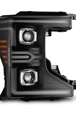 Mega Sale AlphaRex 20-22 Ford F-250/350/450/550 SD LUXX-Series LED Proj Headlights Bk w/Acv Light SS & SBDRL