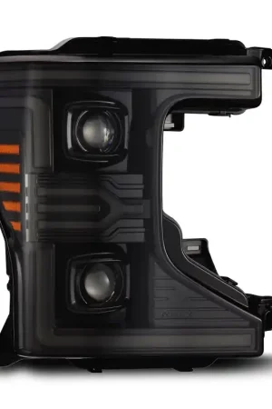 Grab Now AlphaRex 20-22 Ford F-250/350/450 SD LUXX-Series LED Proj Headlights Alpha-Bk w/Acv Light SS & SBDRL