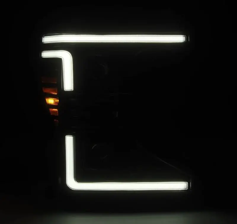 Price Drop AlphaRex 20-22 Ford F150 Pro-Series Projector Headlights Alph. Black w/ Act.Light / Seq. Sig. / DRL