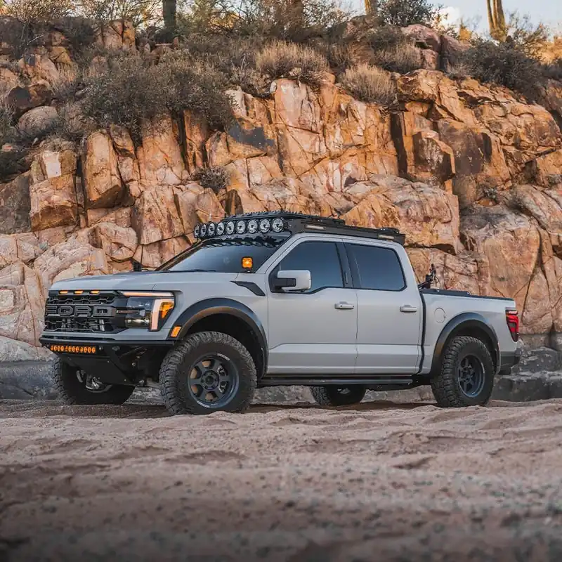 Crafted KC HiLiTES 15-25 Ford F-150/17-25 Raptor/17-25 Super Duty Platform One Roof Rack