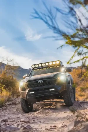 KC HiLiTES 24-25 Toyota Tacoma Double Cab Platform One Roof Rack Must Have