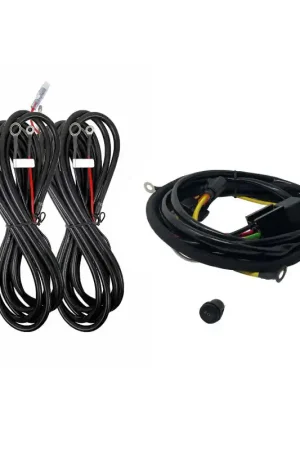 Today Only KC HiLiTES Platform One Profile SideCast 4-Light Wiring Kit for 03-23 Lexus GX/Toyota LC
