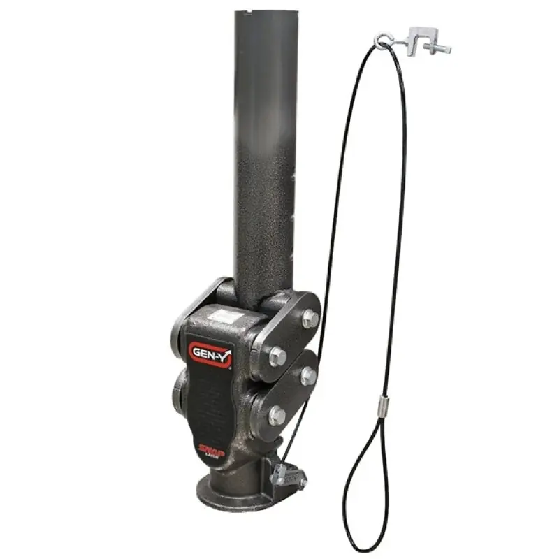 New Arrival Gen-Y Spartan Torsion-Flex 5in Offset 4in RD Tube Gooseneck 2-5/16in Coupler Standard Height