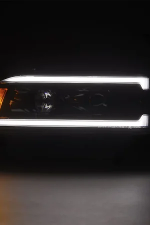AlphaRex 94-01 RAM 1500 LUXX LED Proj Headlights Alpha-Blk w/Activ Light/Seq Signal/SB DRL Hot Picks