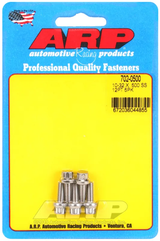 ARP 10-32 x .500 12pt SS bolts Money Back Guarantee