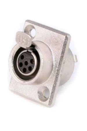 Best Seller Rugged Radios 6-Pin Panel Mount Mini XLR Connector TY6F