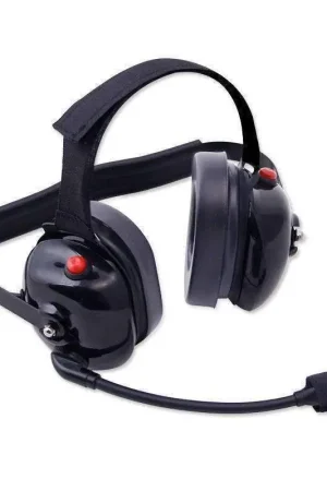 Clearance Rugged Radios H60 Dual Radio Behind the Head (BTH) Headset - Black