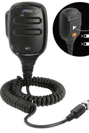 Bargain Rugged Radios Hand Mic for M1 Mobile Radio with Scosche MagicMount