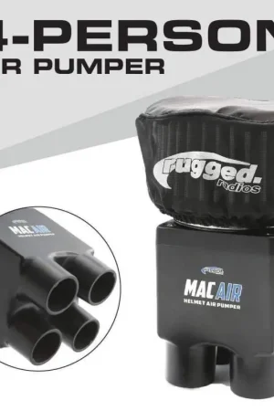 Buy Today Rugged Radios MAC Air 4-Person Helmet Air Pumper (Pumper Only)