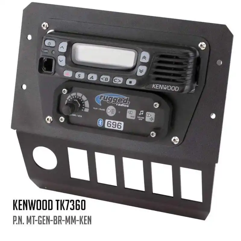 Reduced Price Rugged Radios Polaris General Multi Mount Kit for Radio and Intercom Motorola CM300D/Vertex VX2200